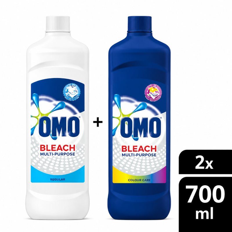Omo Bleach Regular + Colors 700Ml